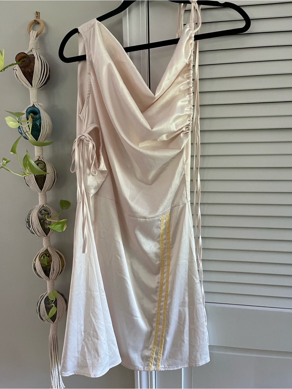 Satin Cowl Neck Slip Dress - Zemeta from Urban Outfitters